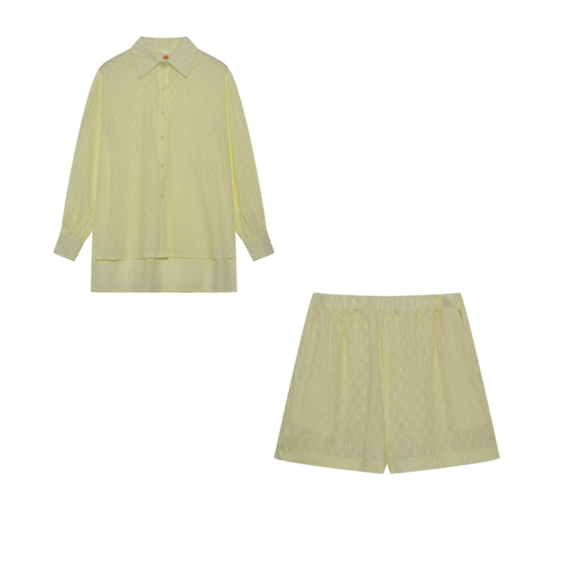 Elizabeth | Relaxed Fit Breezy Shirt and Shorts Set