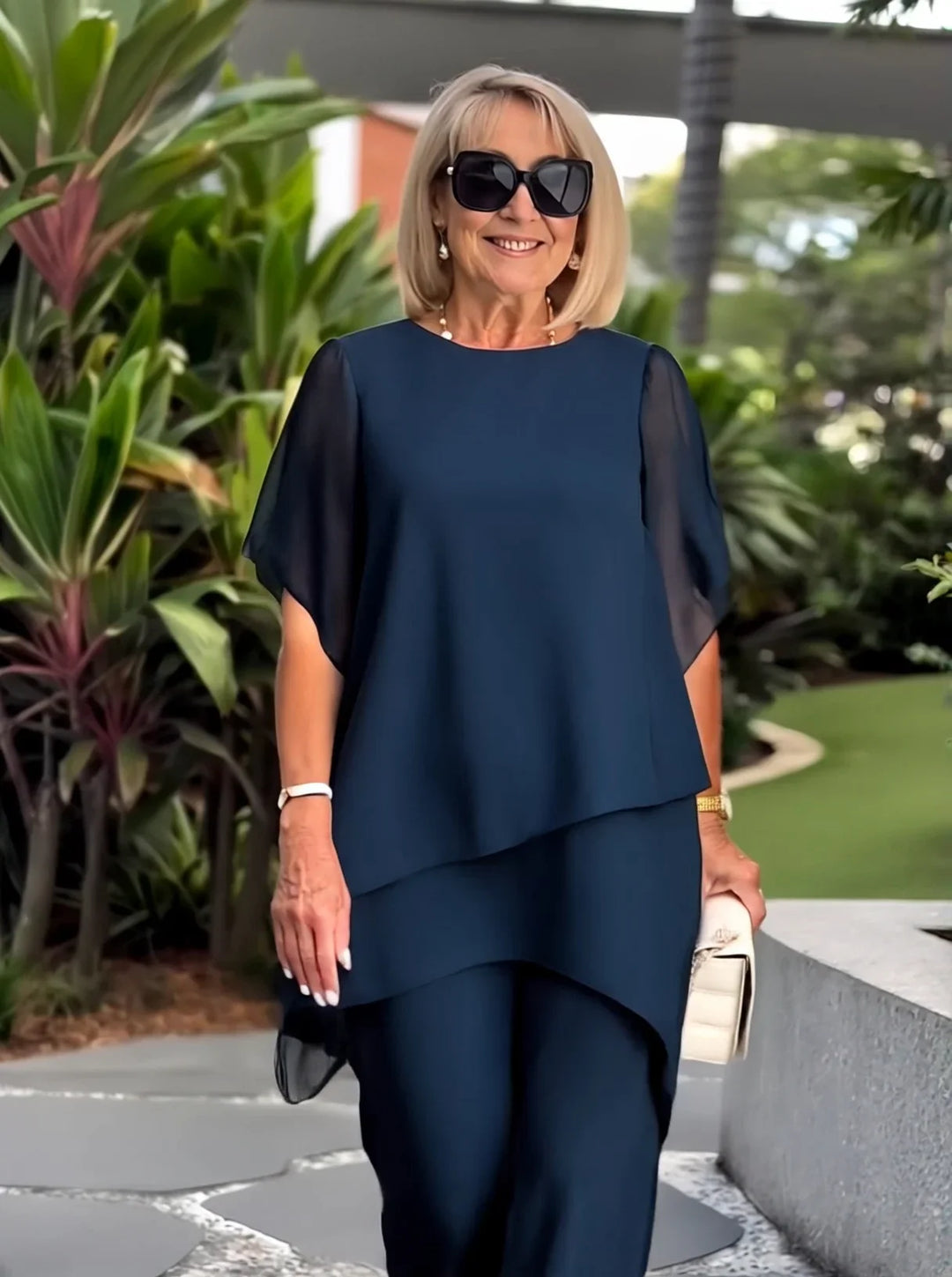 Sabrina | Elegant Layered Two-piece Set
