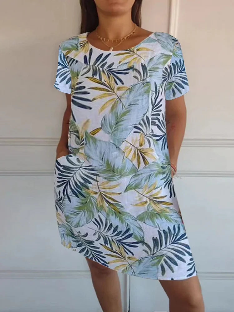 Camela | Printed Mini Dress