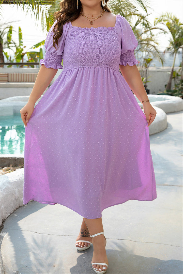 Wisteria | Swiss Dot Dress