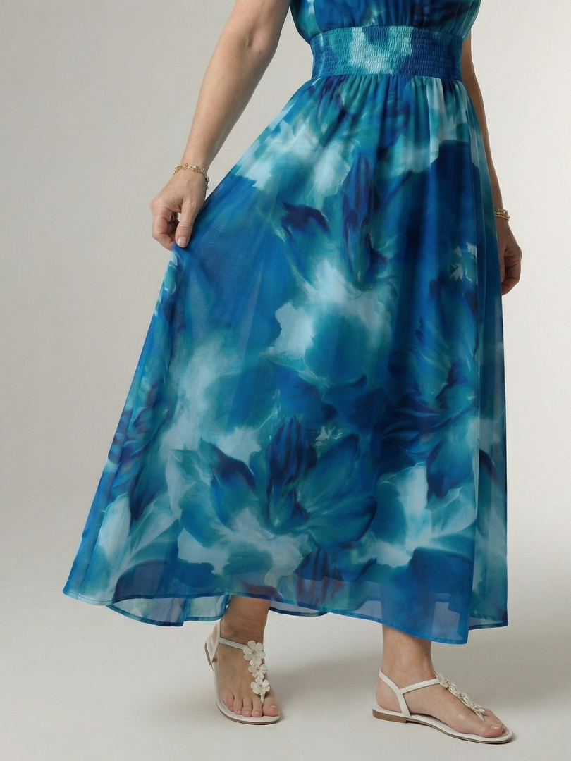 Willow | Gathered Halter Midi Dress
