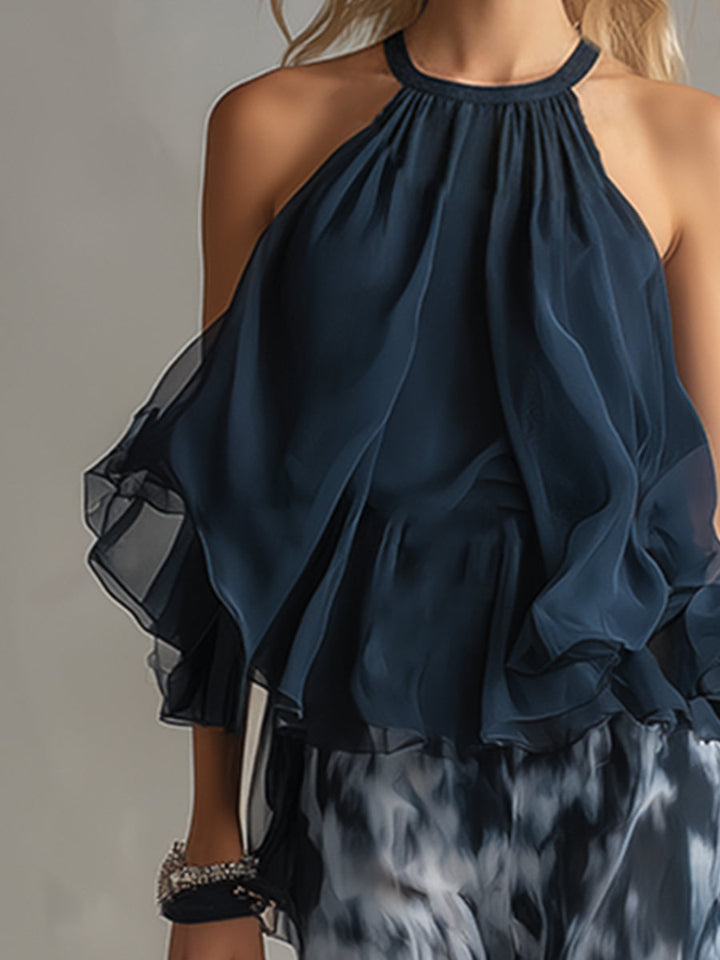 Ludovica | Elegant Chiffon Set