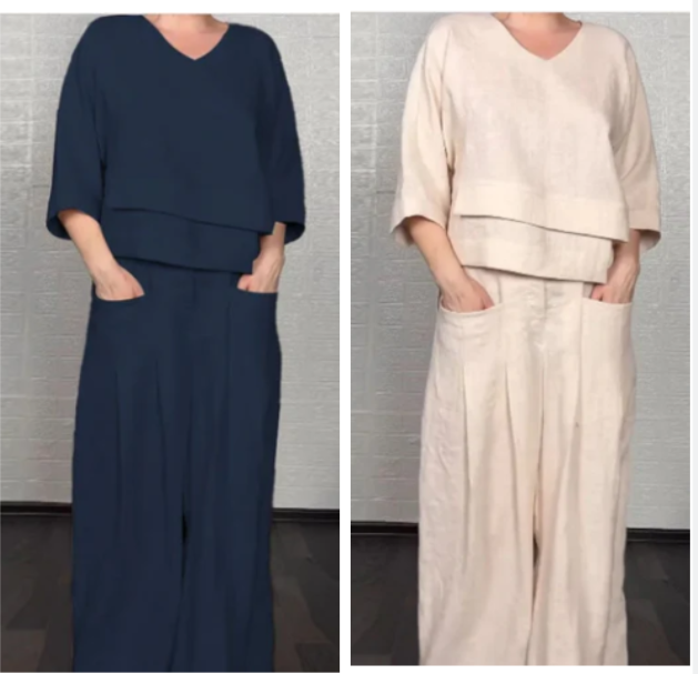 NOA | Relaxed-Fit Minimalist Two-Piece Set