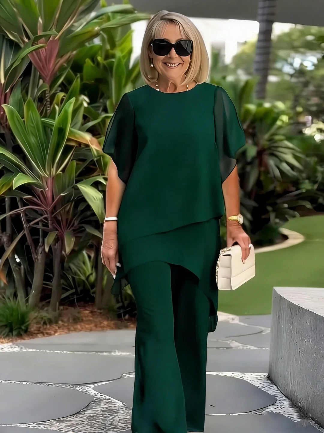 Sabrina | Elegant Layered Two-piece Set
