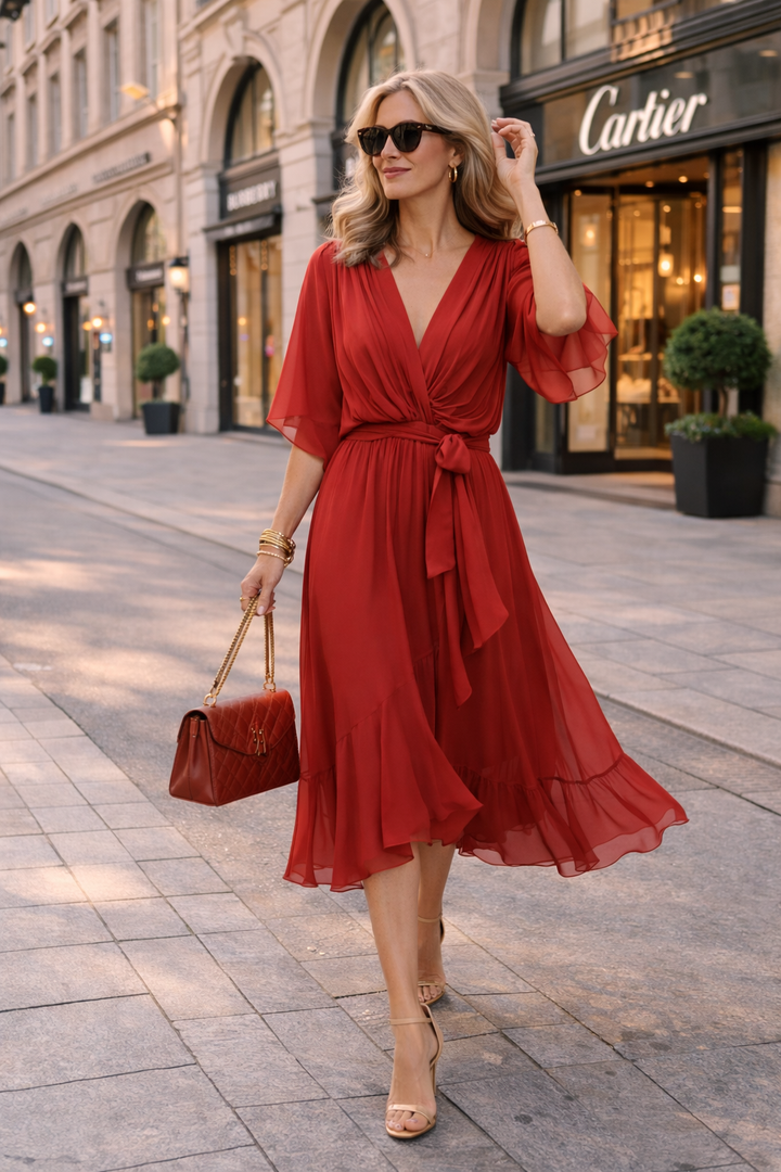 Laura | Chiffon Dress Summer