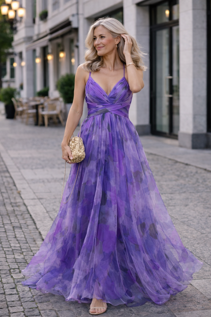 Lena | Floral Maxi Dress