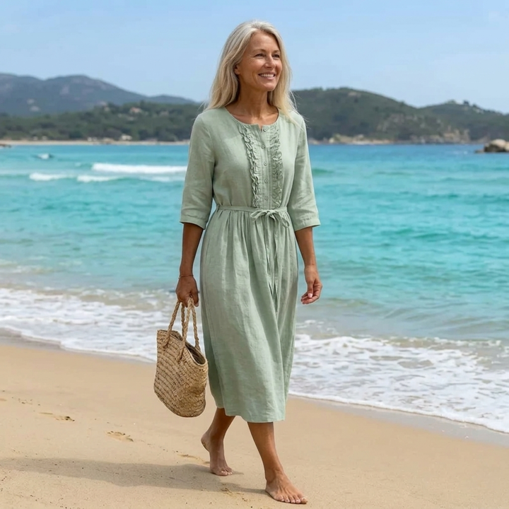 Nadège | Featherlight Maxi Dress