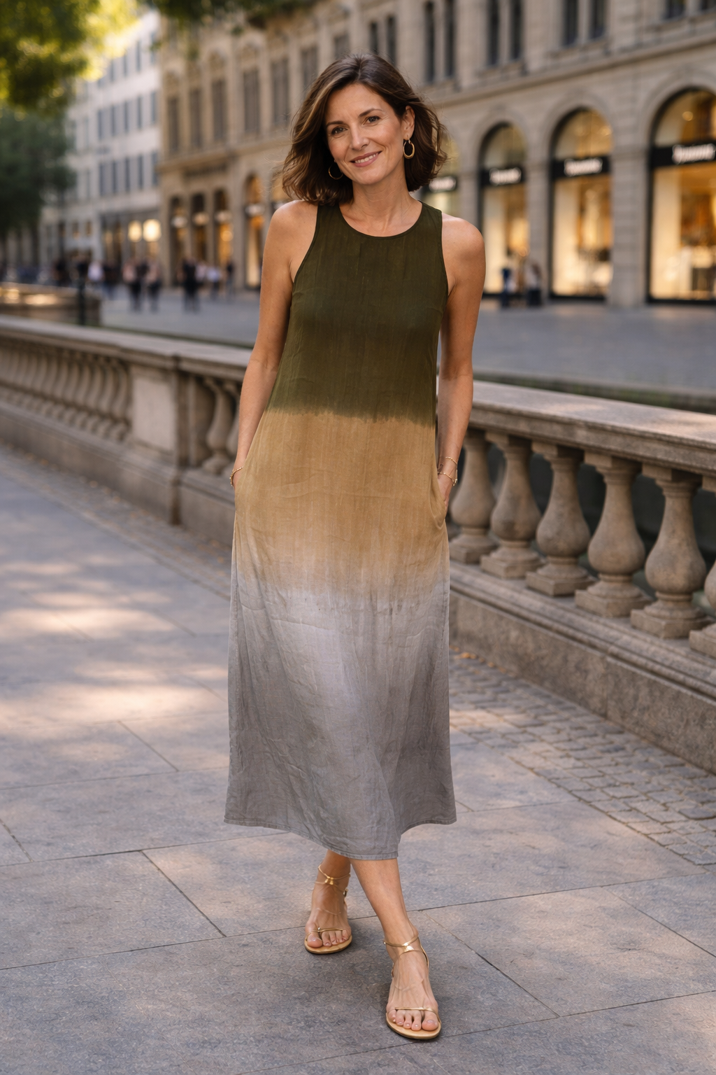 Sophie | Printed Dress – Effortless Comfort, Everyday Confidence