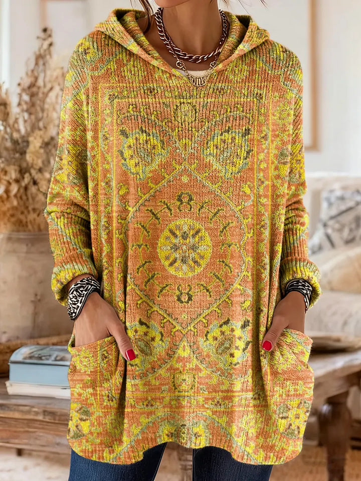 Seraphina | Retro Hooded Knit