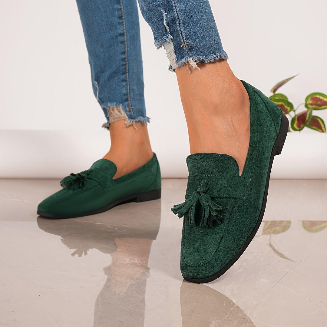 Tiara | Orthopedic Tassel Loafers