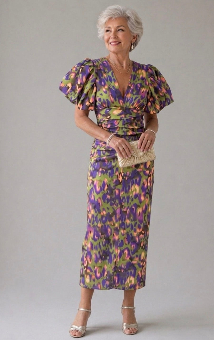 Eleanor | Dress with Puff Sleeves