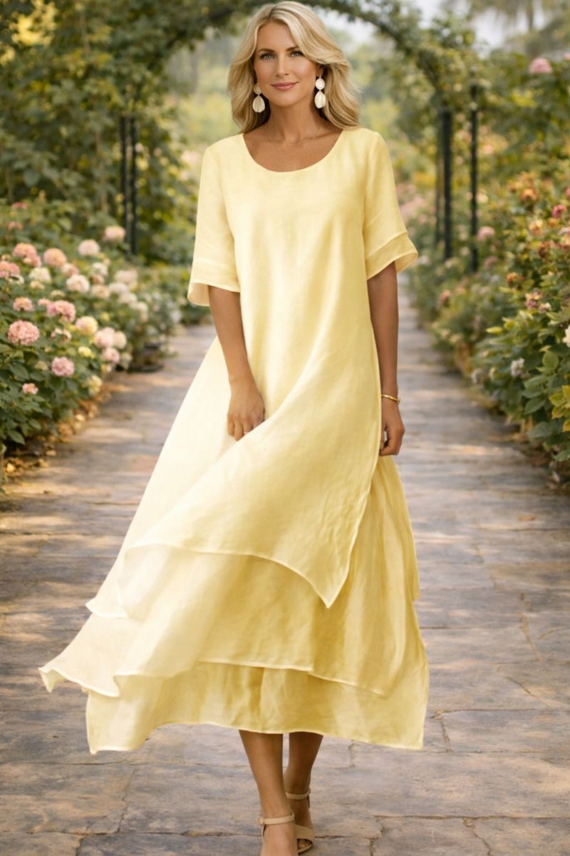 Aria | Fluid Maxi Dress