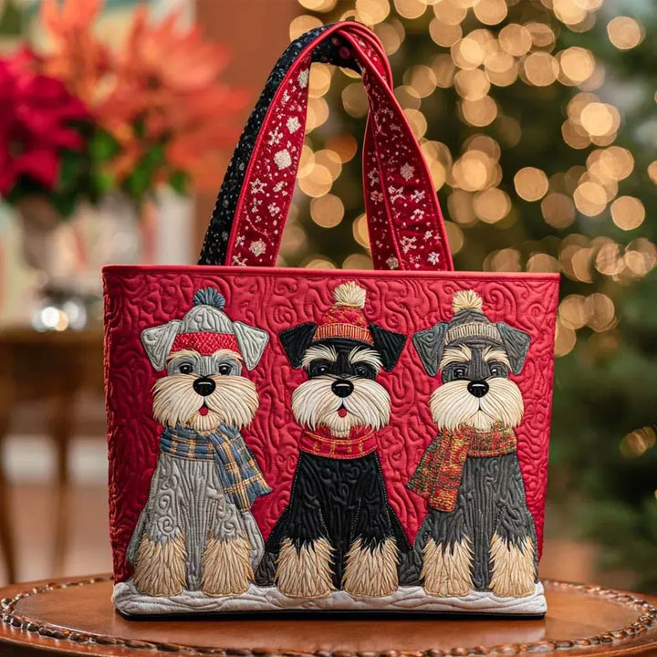 Artisanal Bag | Trio of Schnauzers