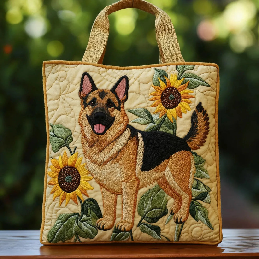 Artisanal Bag | German Shepherd Floral