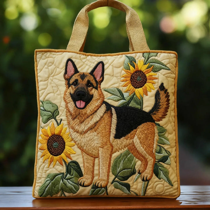 Artisanal Bag | German Shepherd Floral
