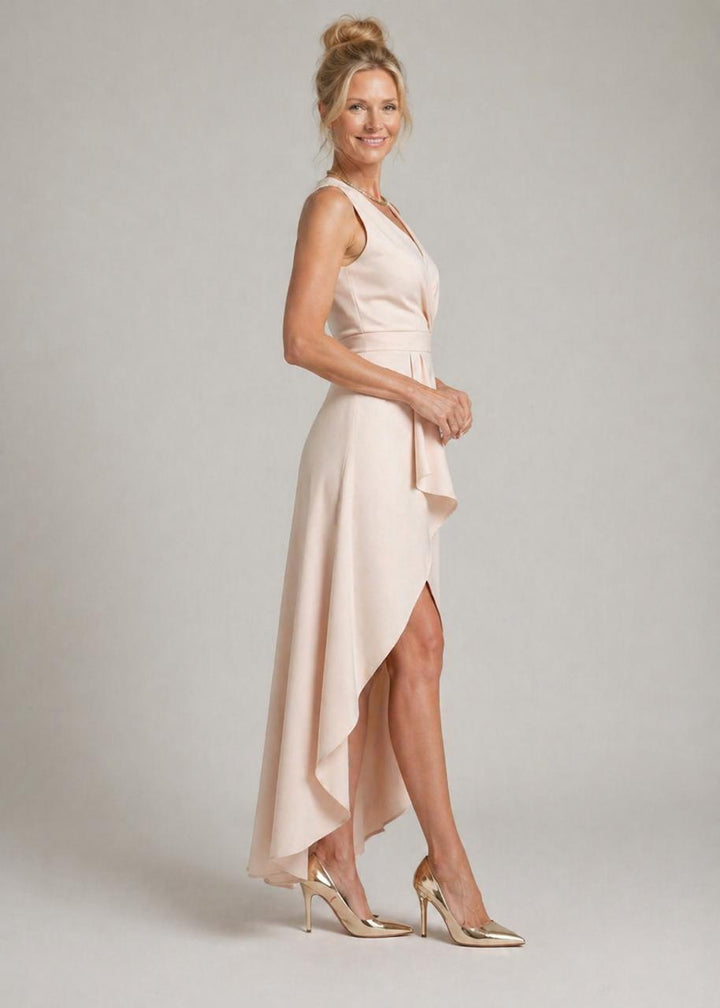 Nora | Midi Wrap Dress with V-Neck