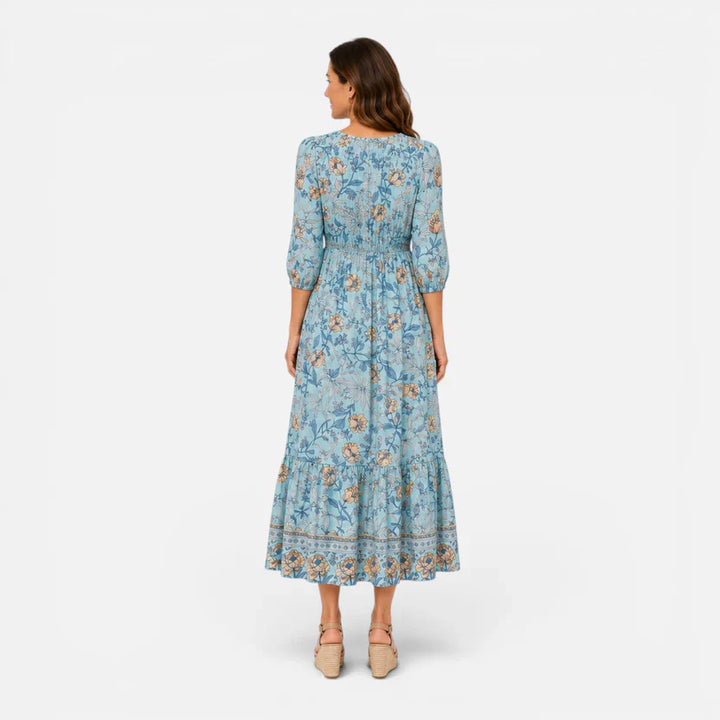 Ava | Flowy Floral-Inspired Dress