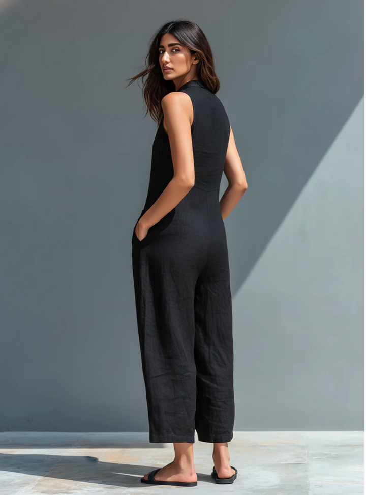 Ariana | Sleeveless Minimalist Jumpsuit