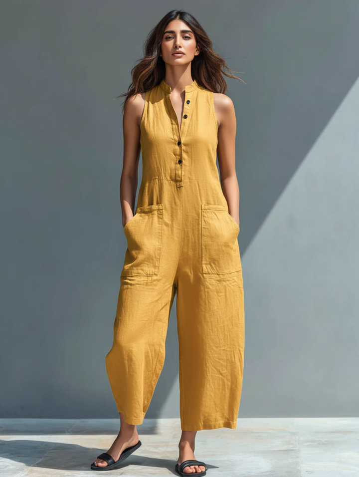 Ariana | Sleeveless Minimalist Jumpsuit