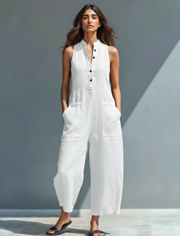 Ariana | Sleeveless Minimalist Jumpsuit