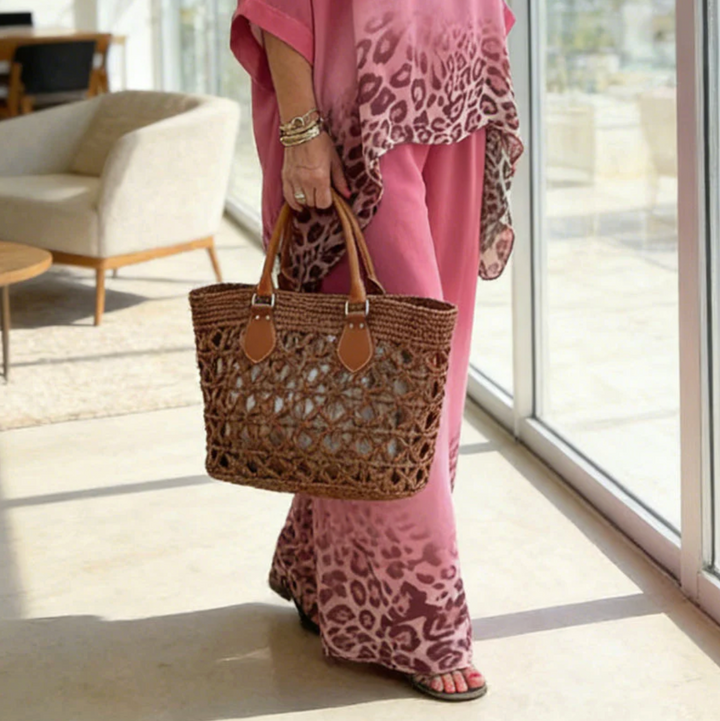 Ann | Leopard Print Two-Piece Set