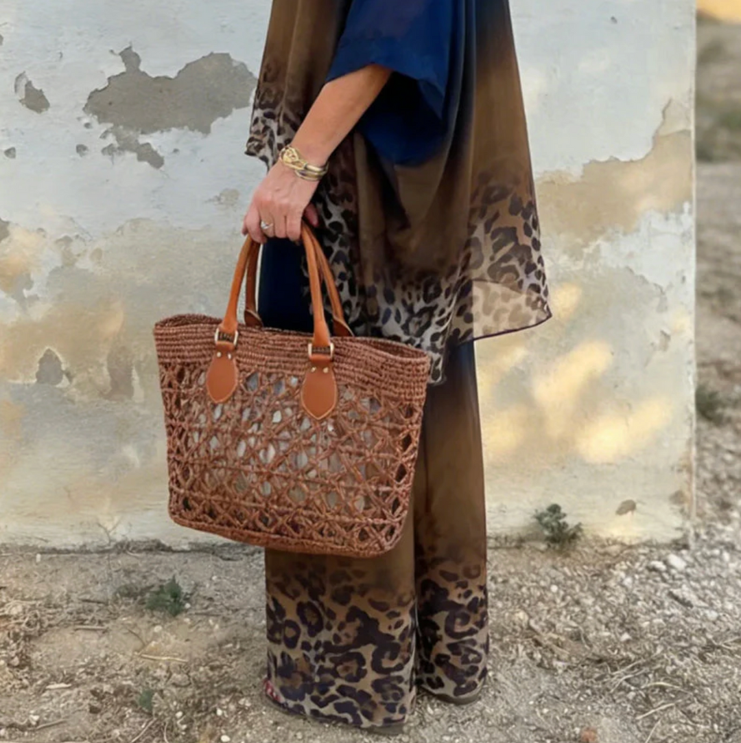 Ann | Leopard Print Two-Piece Set