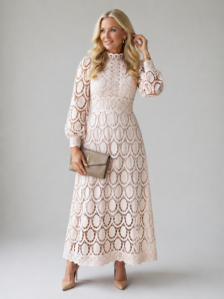 Penelope | Lace Midi Dress