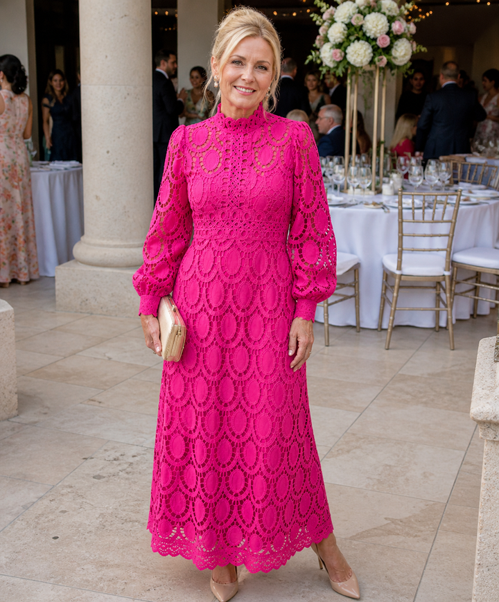 Penelope | Lace Midi Dress