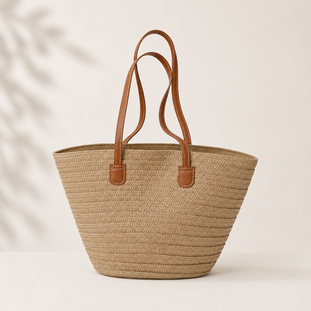 Estelle | Classic Handwoven Market Tote