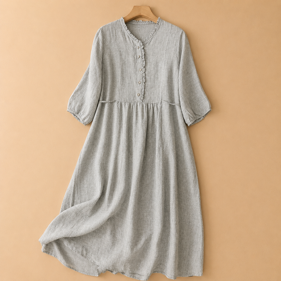 Marielle | Relaxed Sleeve Midi Dress