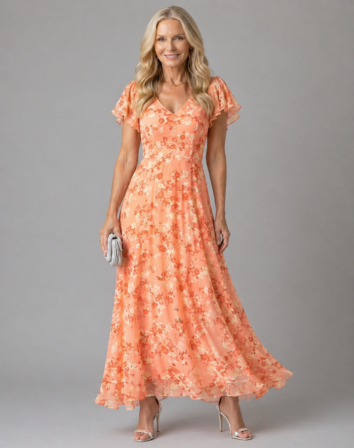 Savannah | Glamorous dress Tummy Coverage