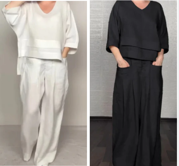 NOA | Relaxed-Fit Minimalist Two-Piece Set