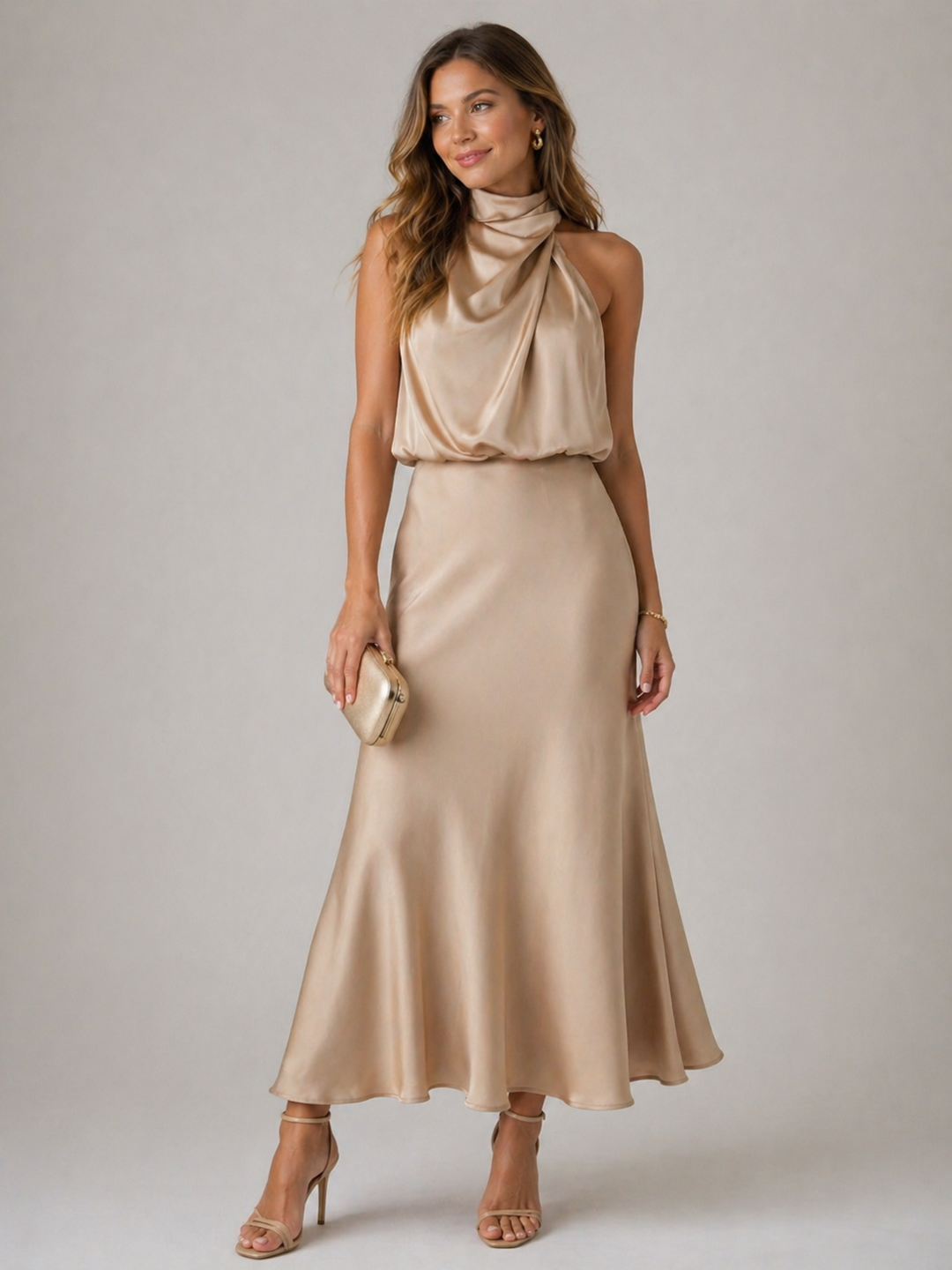 Ariana | Draped Dress