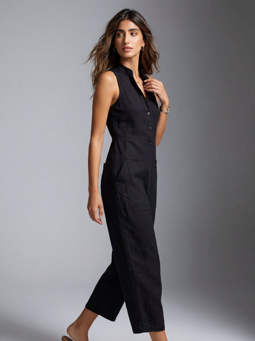 Ariana | Sleeveless Minimalist Jumpsuit