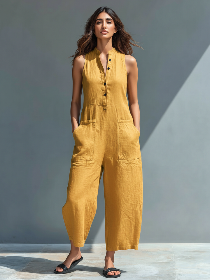 Claire | Elegant Sleeveless Jumpsuit