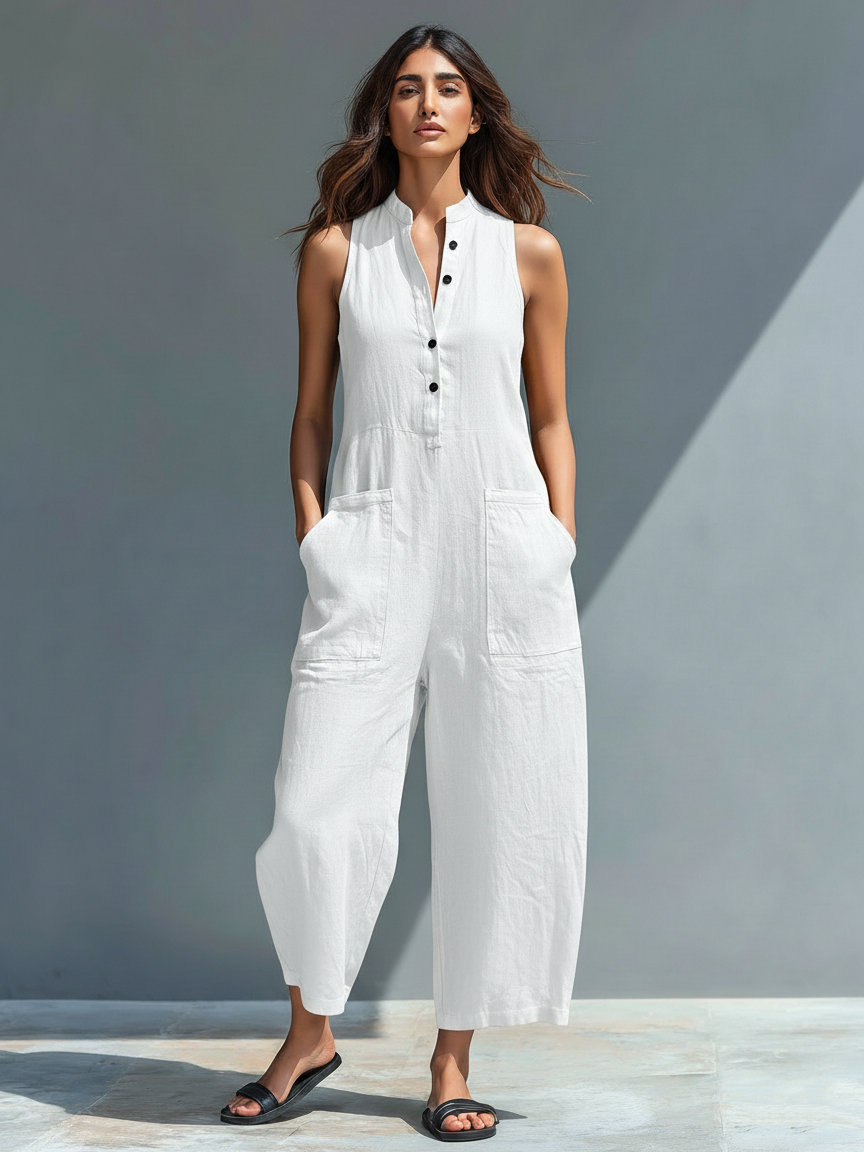 Claire | Elegant Sleeveless Jumpsuit