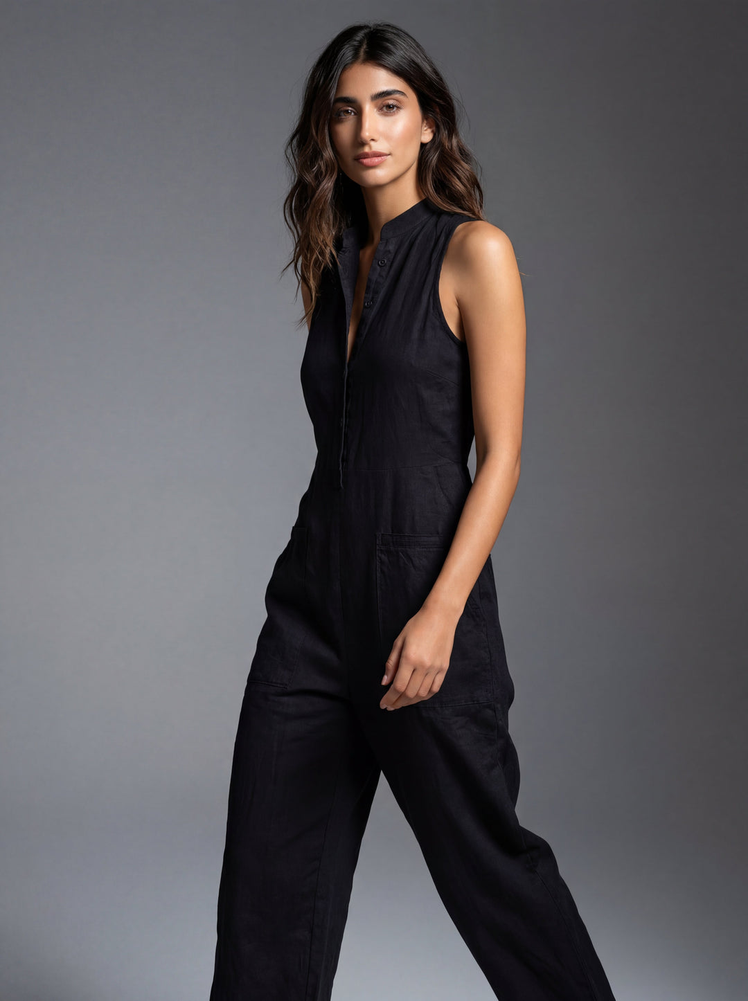 Ariana | Sleeveless Minimalist Jumpsuit