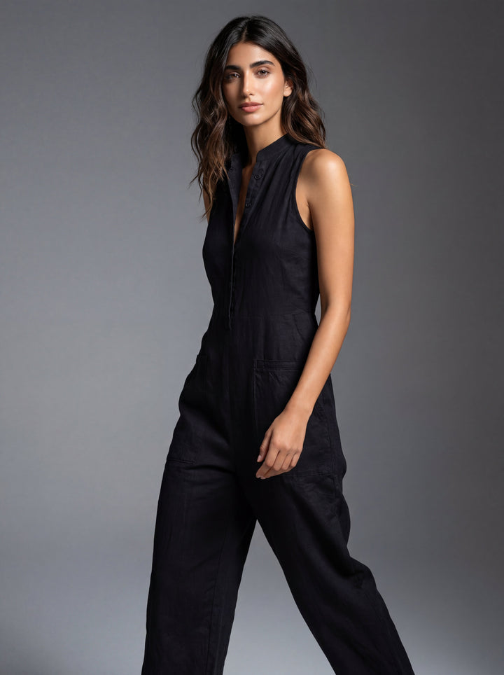 Ariana | Sleeveless Minimalist Jumpsuit