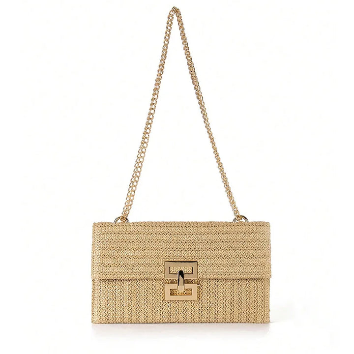 Juliette | Boho Raffia Clutch
