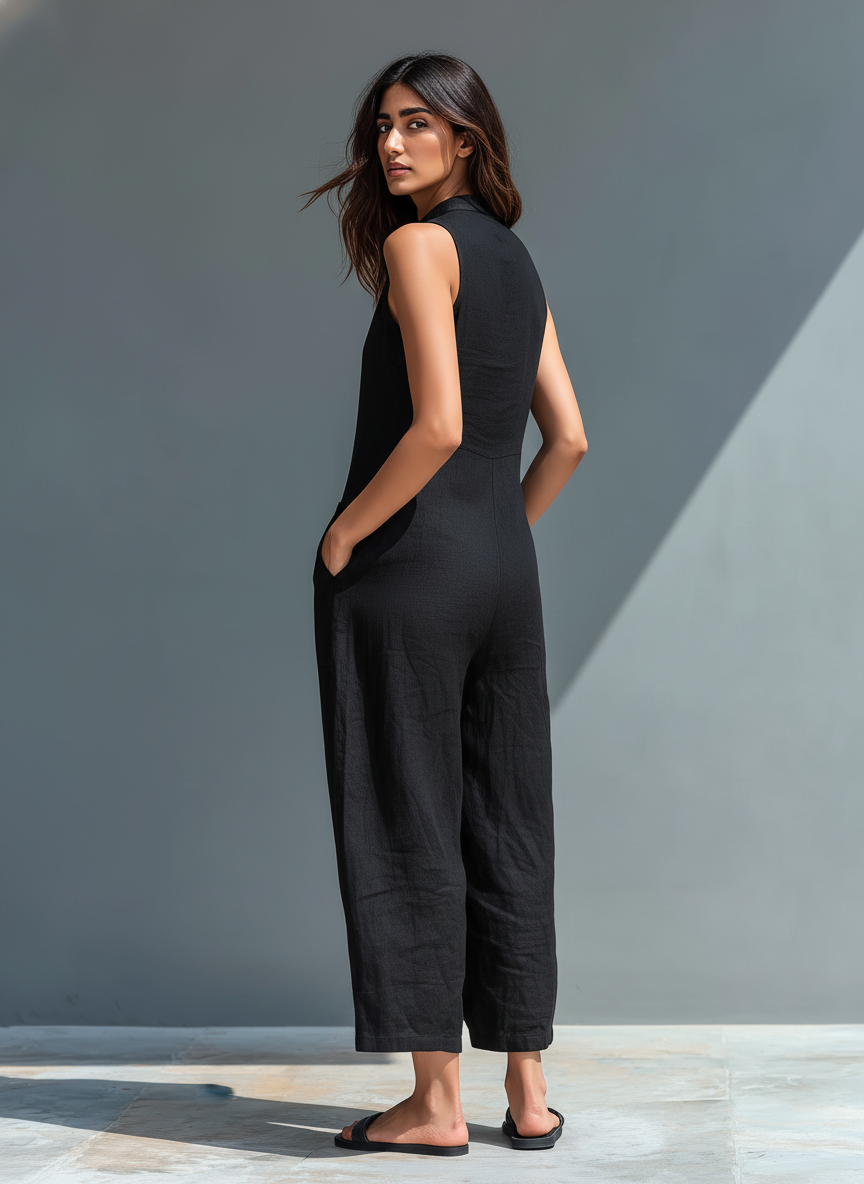 Claire | Elegant Sleeveless Jumpsuit