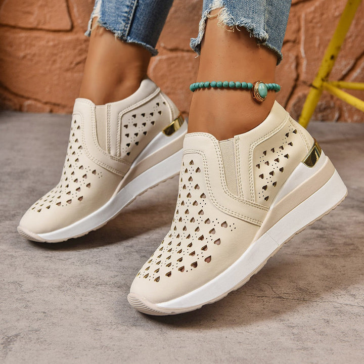 Zoelle | Shine Wedge Heels