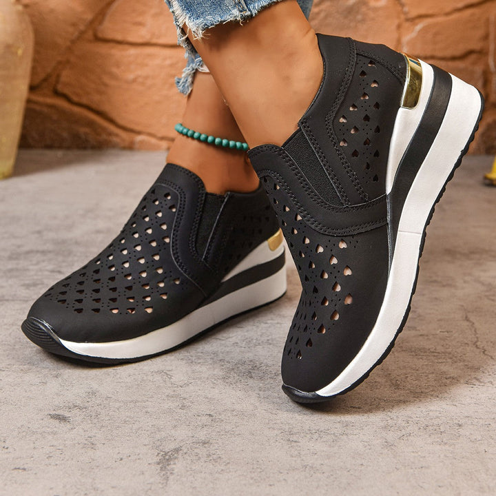 Zoelle | Shine Wedge Heels