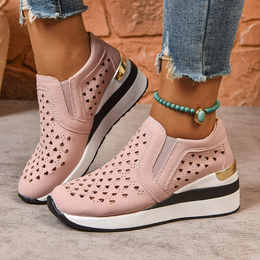Zoelle | Shine Wedge Heels