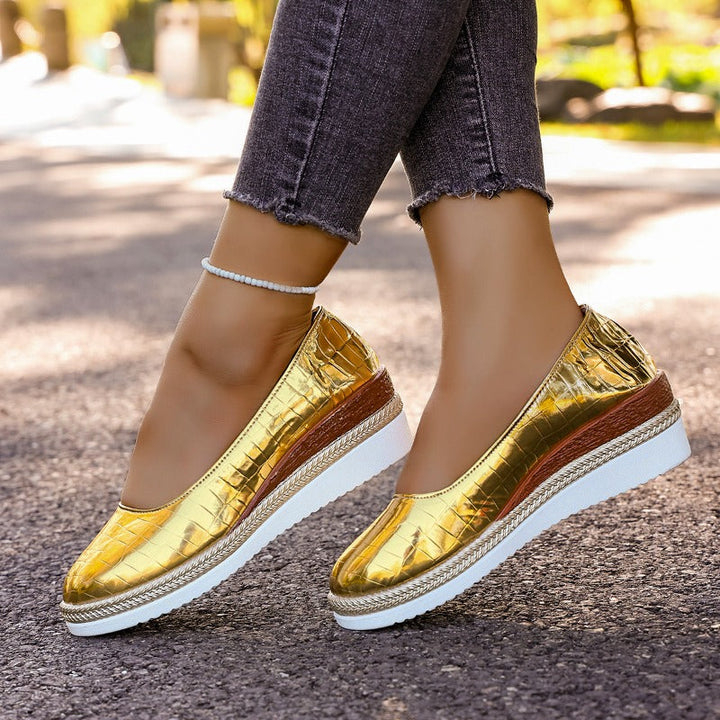 Lumea | Pointed Wedge Sandals