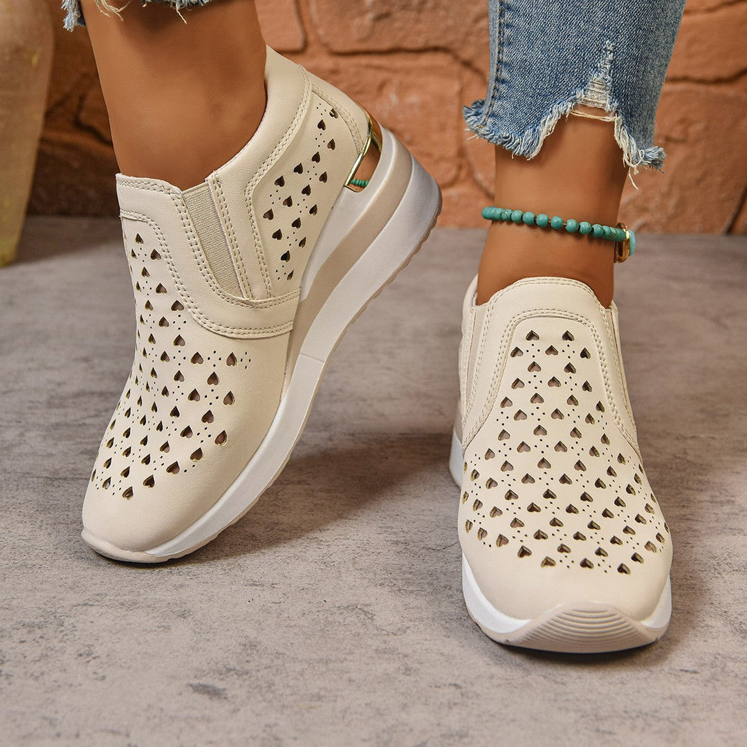 Zoelle | Shine Wedge Heels