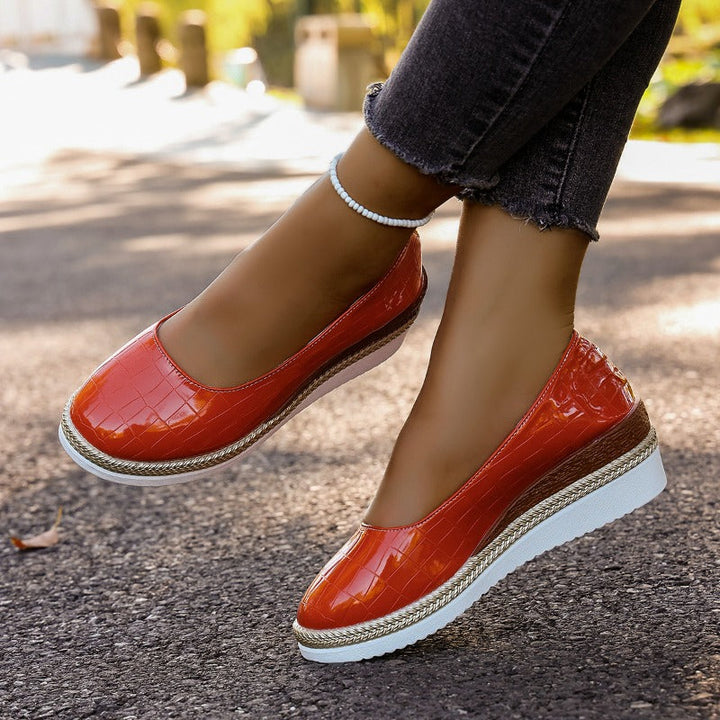 Lumea | Pointed Wedge Sandals
