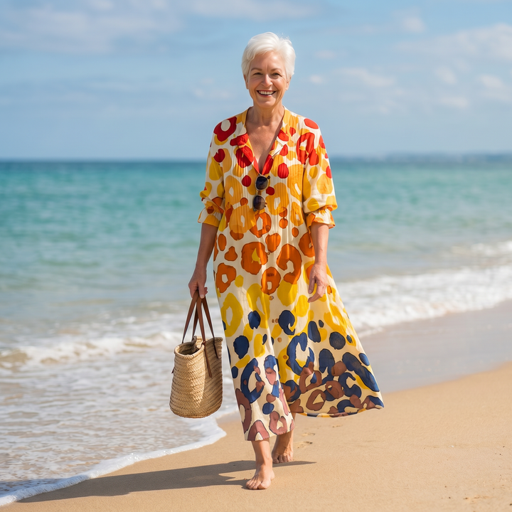 Lila | Radiant Bloom Maxi Dress