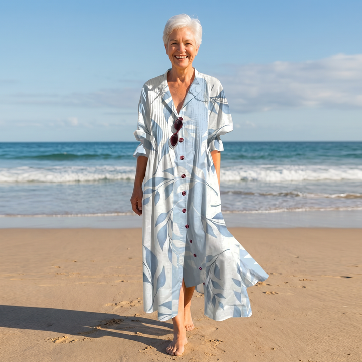 Lila | Radiant Bloom Maxi Dress