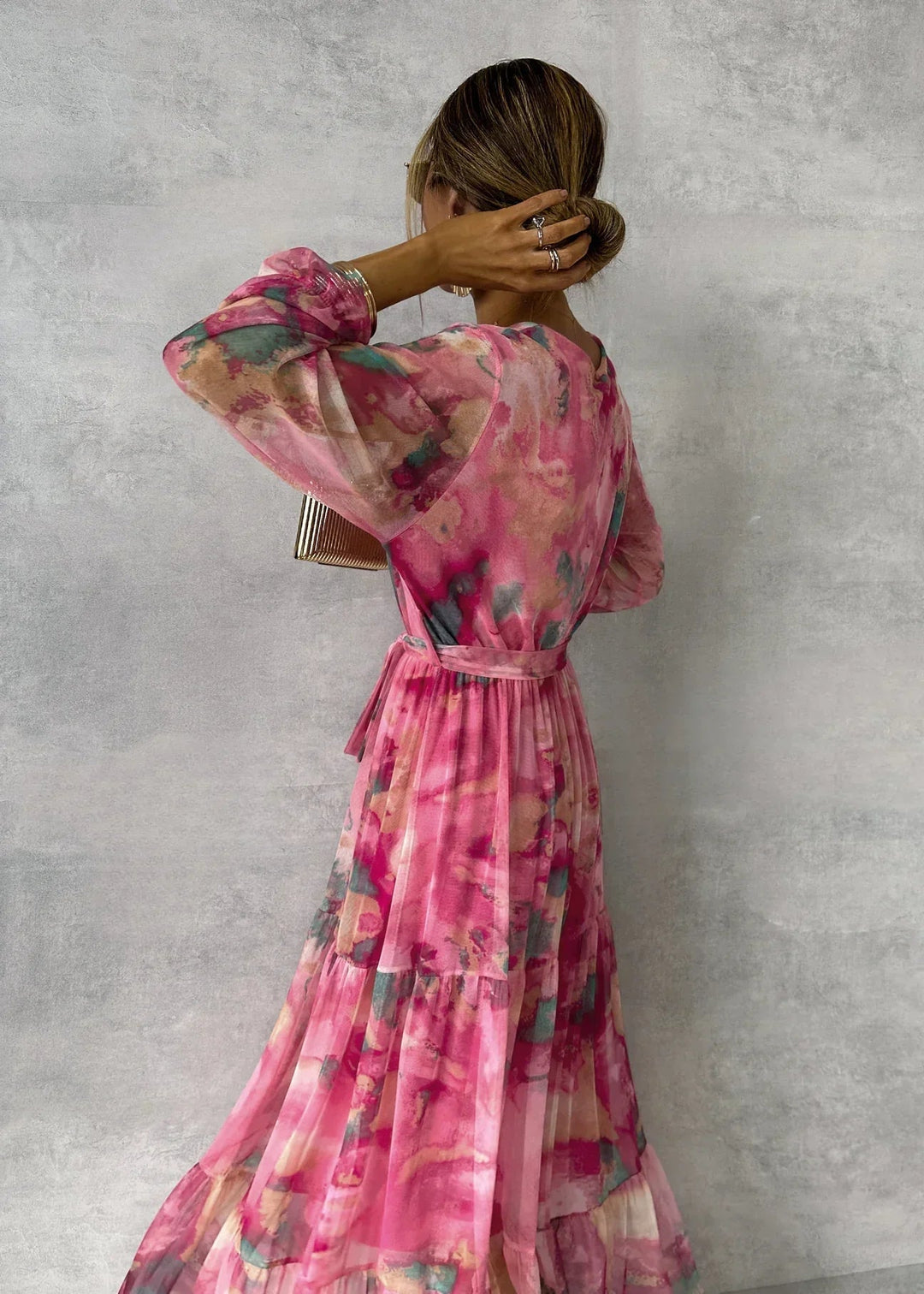 Alexis | Wrap Dress with Floral Print