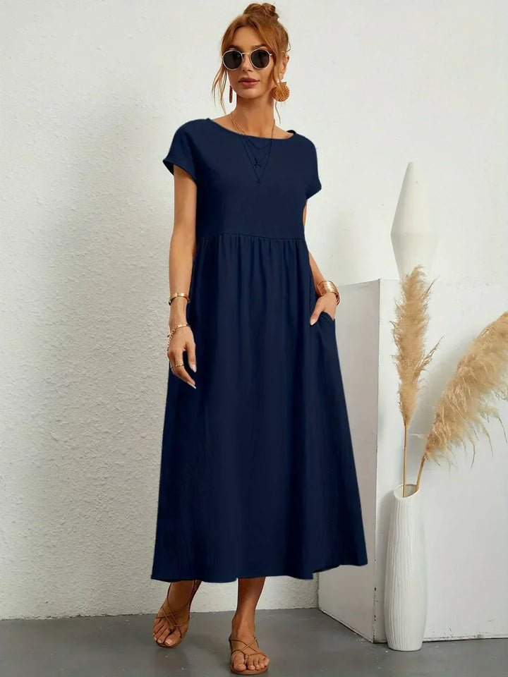 Ursina | Fluid Midi Dress